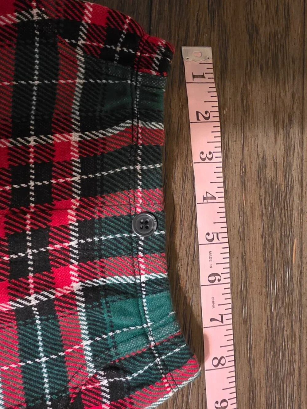Little Me Baby Girl Plaid Puppy 2 Piece Set NWT 6M Red Christmas